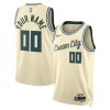 Dres Milwaukee Bucks Prilagođeni Nike 2025-26 City Edition Bijela Swingman